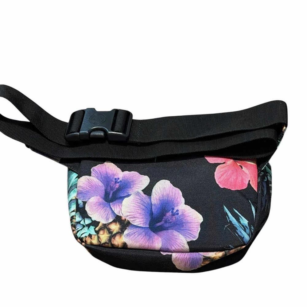 Herschel Supply Co. Pineapple Floral Fifteen Waist Pack Black View 4